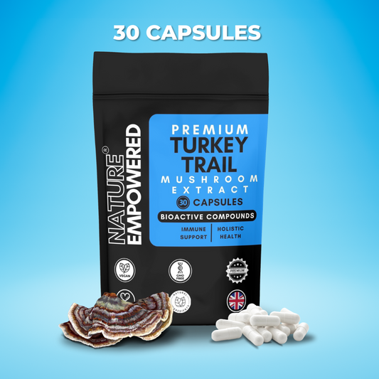 Premium Turkey Tail Mushroom EXTRACT - Capsules (500mg)
