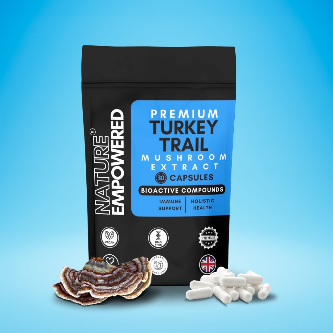 Premium Turkey Tail Mushroom EXTRACT - Capsules (500mg)