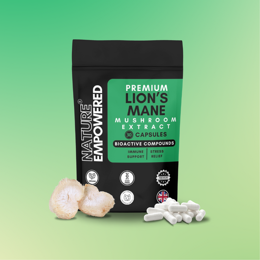 Premium Lion's Mane Mushroom EXTRACT - Capsules (500mg)