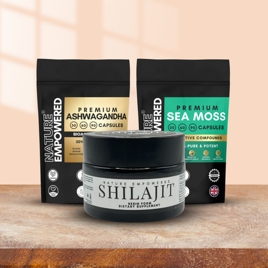 Premium Shilajit - 30g (Free Ashwagandha + Sea Moss)