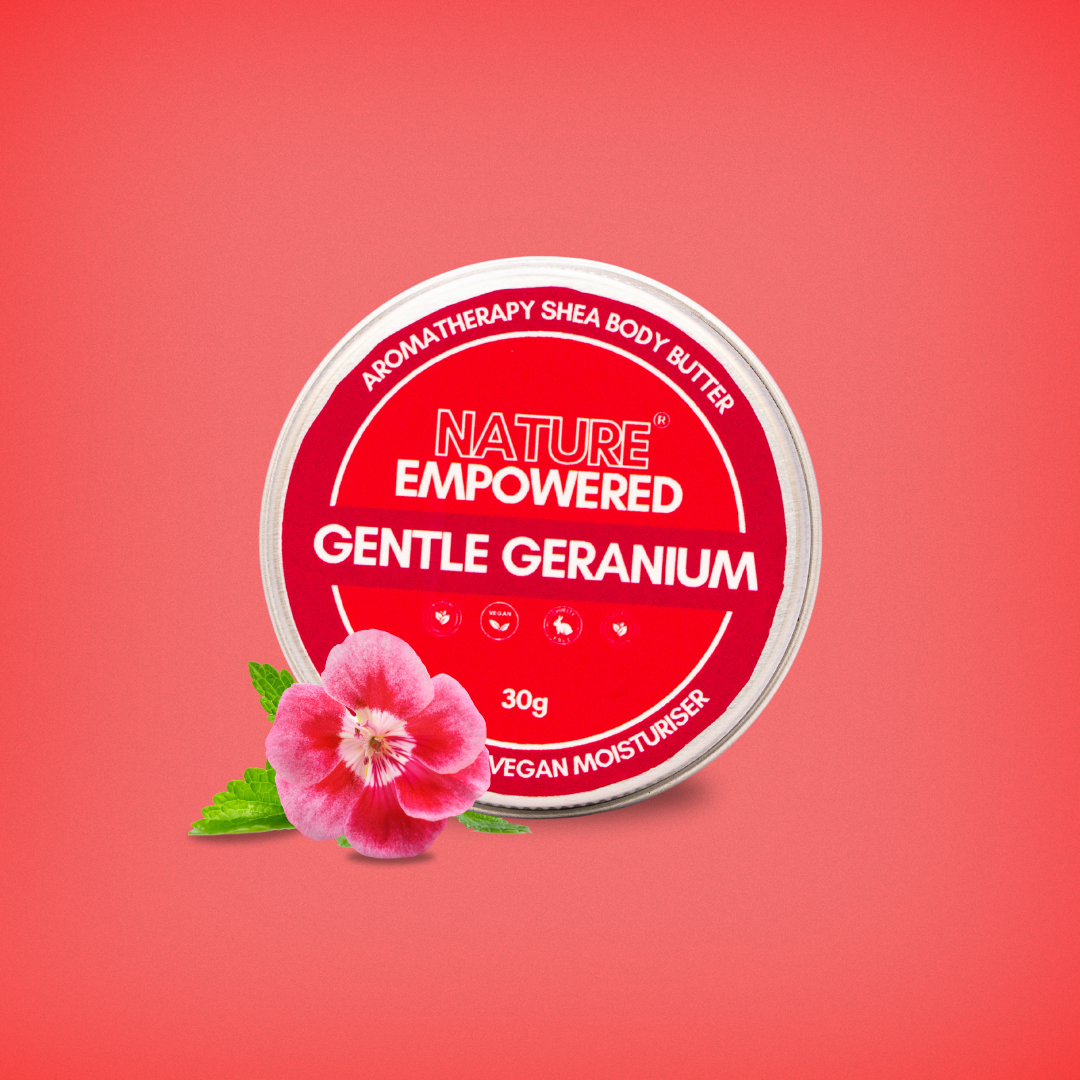 Gentle Geranium- (Aromatherapy Shea Body Butter)