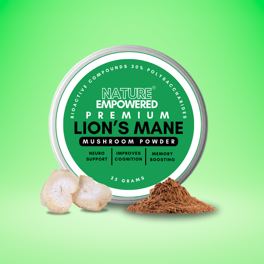 Premium Lion's Mane Mushroom EXTRACT - Powder (30% Polysaccharides)