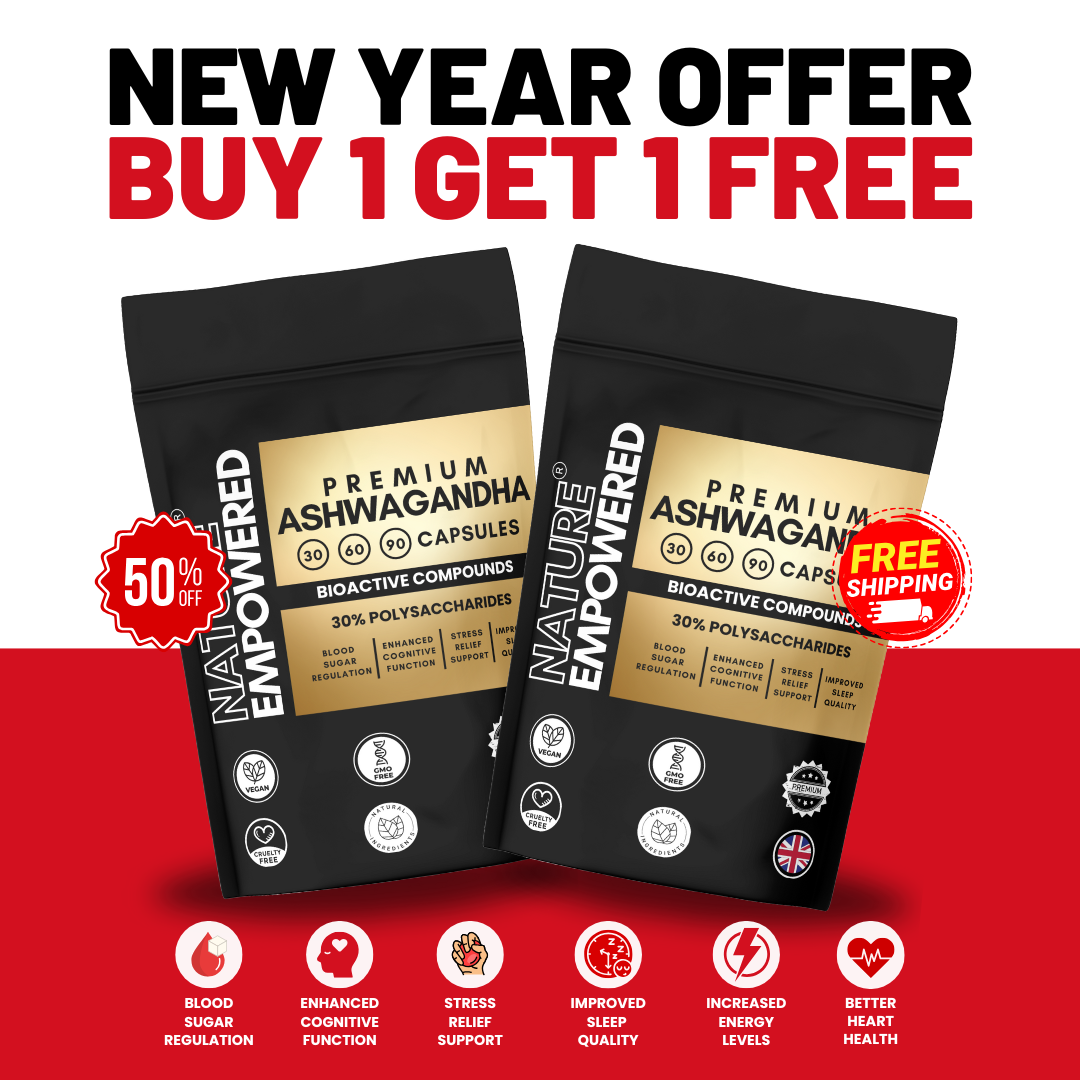 Premium Ashwagandha - BUY 1 GET 1 FREE + Free Shipping