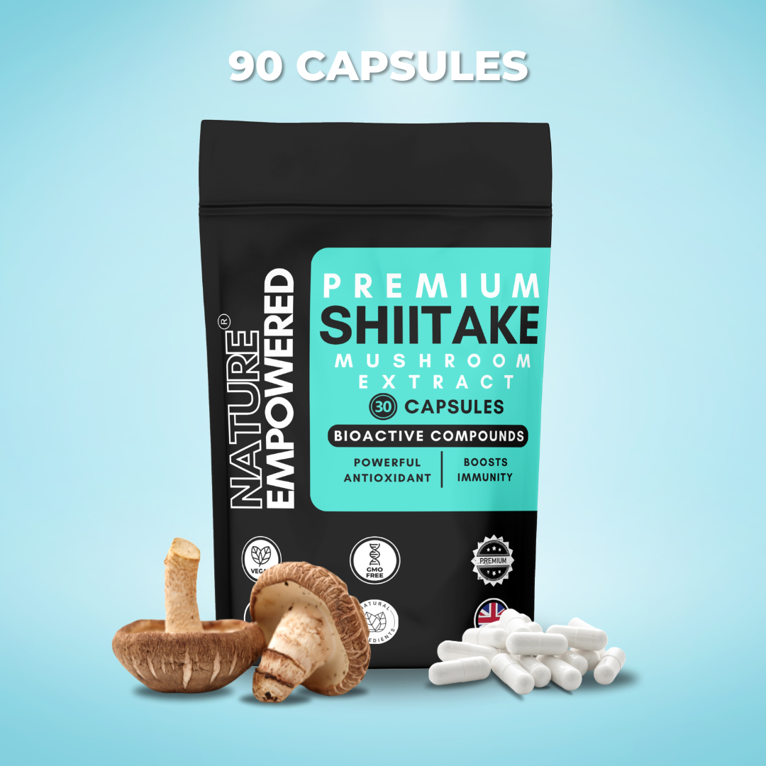 Premium Shiitake Mushroom Extract - Capsules (500mg)