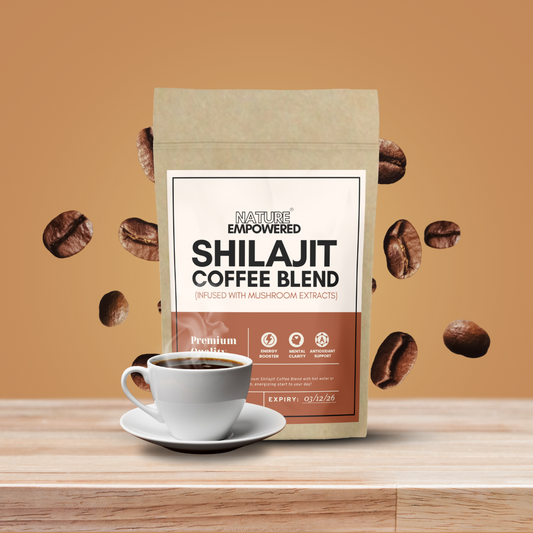 Shilajit Coffee Blend (50g) - (Infused with Mushroom Extracts)