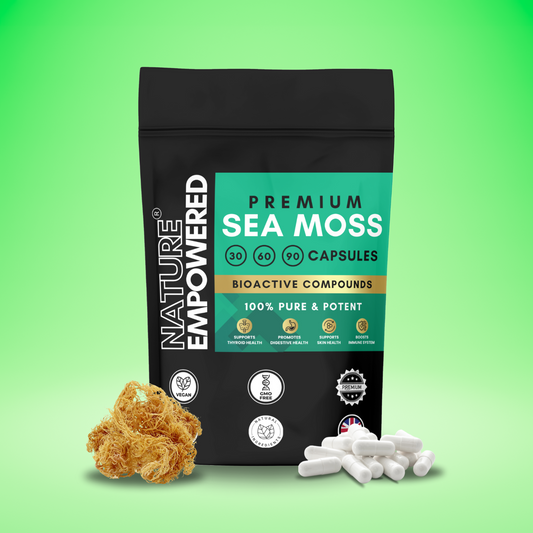Premium Sea Moss - 500mg Capsules (Bioactive Compounds)