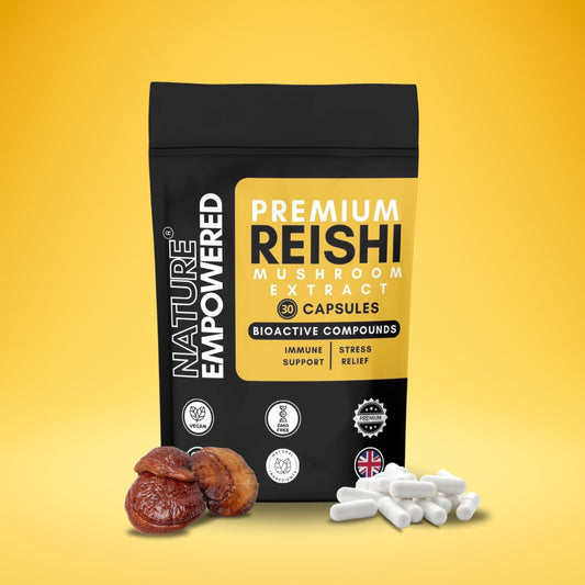 Premium Reishi Mushroom EXTRACT - Capsules (500mg)