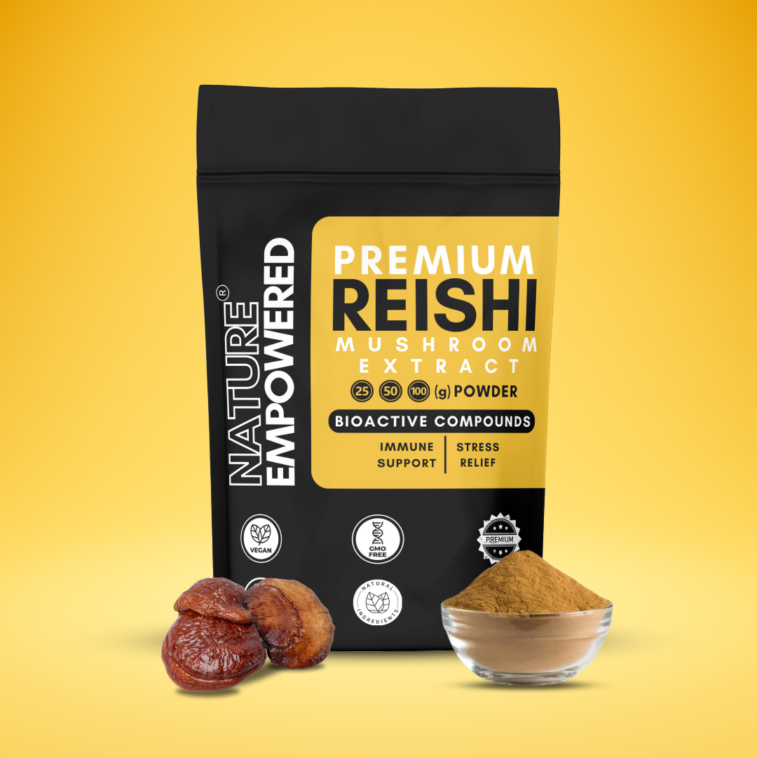 Premium Reishi Mushroom EXTRACT - Capsules (500mg)